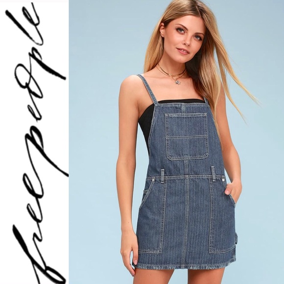 Free People Denim - 🆕 Free People Medium Wash Denim Jumper